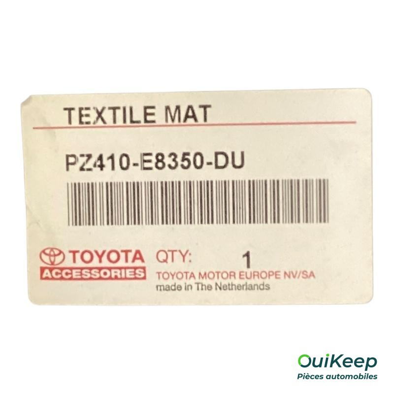 Tapis intérieur  - TOYOTA Yaris 3  - PZ410G0351DA