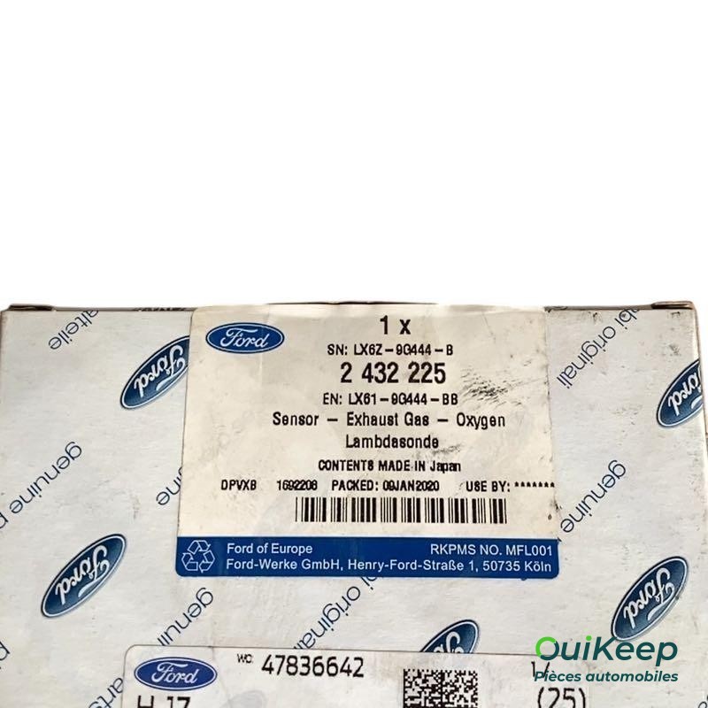 Lambda sensor - FORD Kuga 3 - 2432225