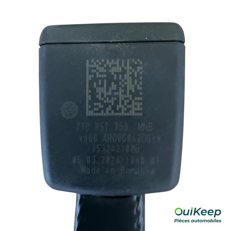 Napinacz pasa bezpieczeństwa tylnego - VOLKSWAGEN Multivan T7 - 7T0857753