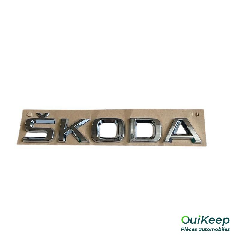 Logo emblème arrière - SKODA Rapid Octavia Fabia Yeti Superb - 5JA8536872ZZ